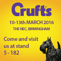 As seen at Crufts and the London Vet Show 2014